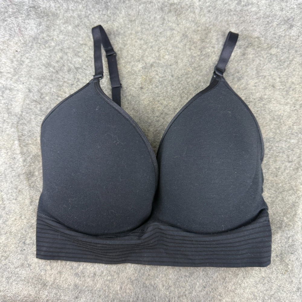 Jockey Wire‎ free Seamless pushup Black Wireless Bralette XL 1X
